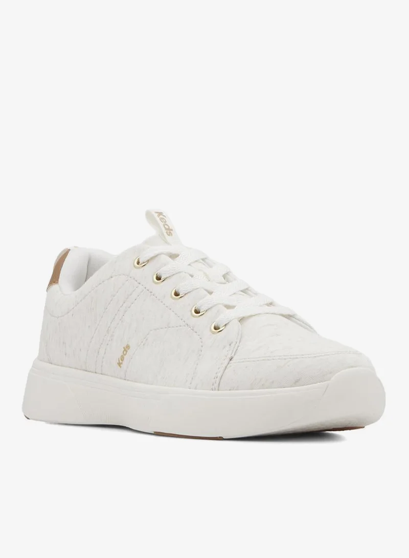Keds Oatmeal/Cognac Keds Women's BlissWalk Lace Up Casual Sneaker Cream for Women | Best Price UAE